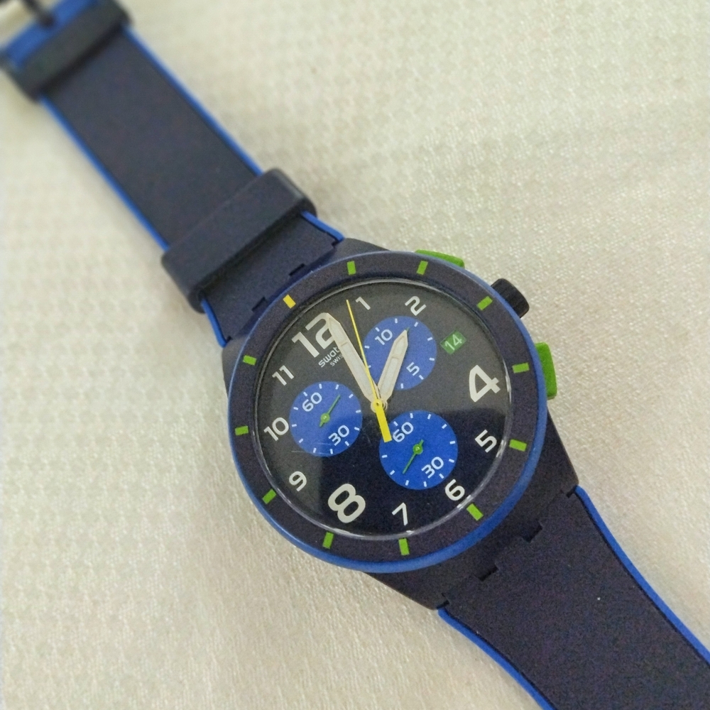 Swatch Watch "Bleu Sur Bleu"